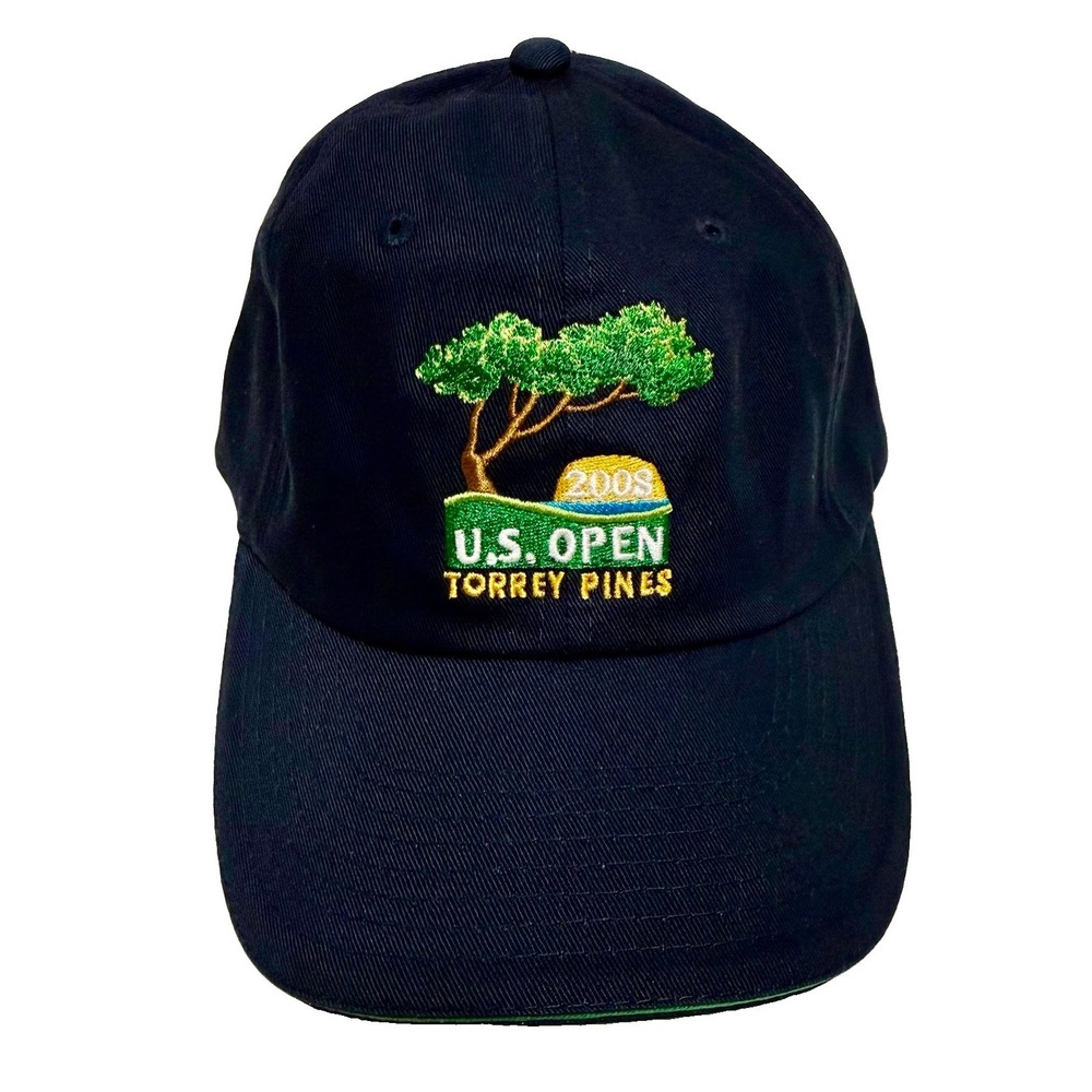 U.S. Open 2008 Torrey Pines Adjustable Navy Blue Baseball Cap